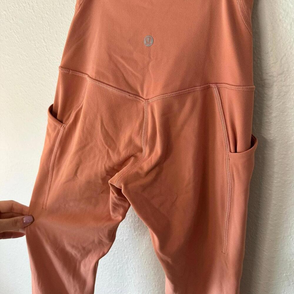 EUC Lululemon Align High-Rise Pant with Pockets 25" Pink Savannah Sz 2 - Picture 6 of 8